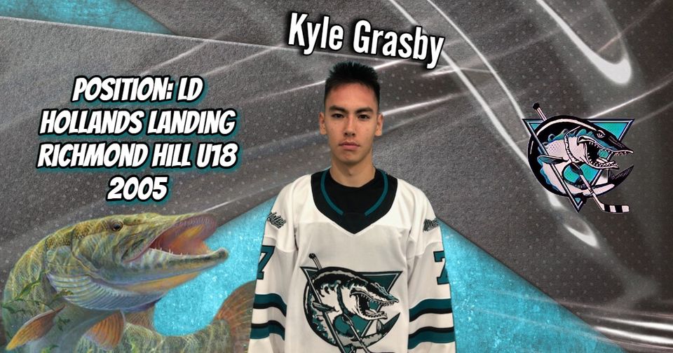 Grasby signs with the fish